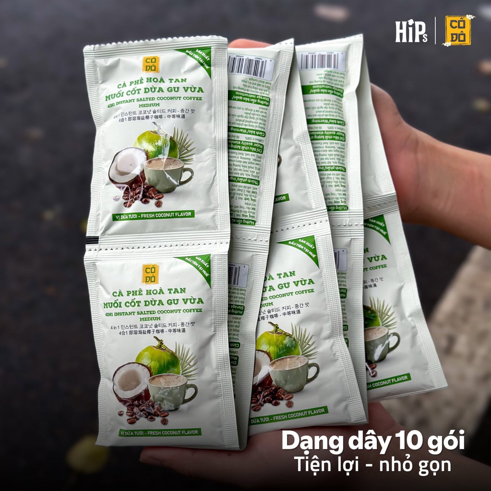 Cà Phê Muối Vị Dừa