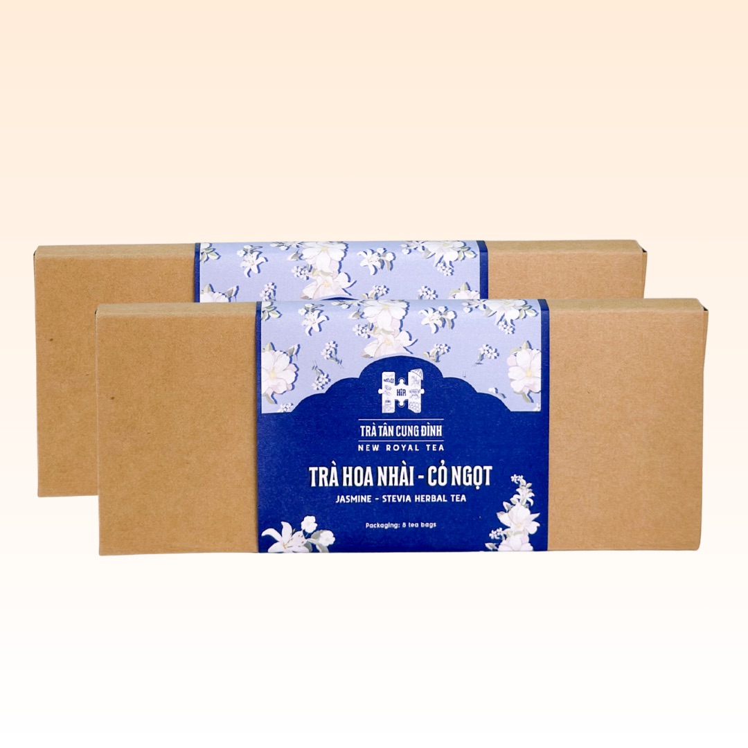 Trà hoa nhài - cỏ ngọt
