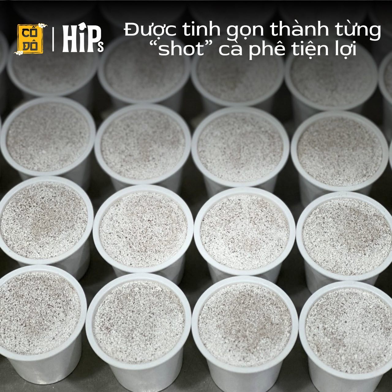 Cà phê muối hòa tan - hộp 6 cốc