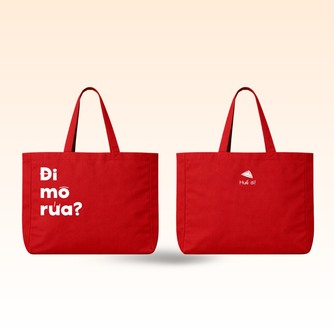 Túi Tote Huế ơi - Đi Mô Rứa?