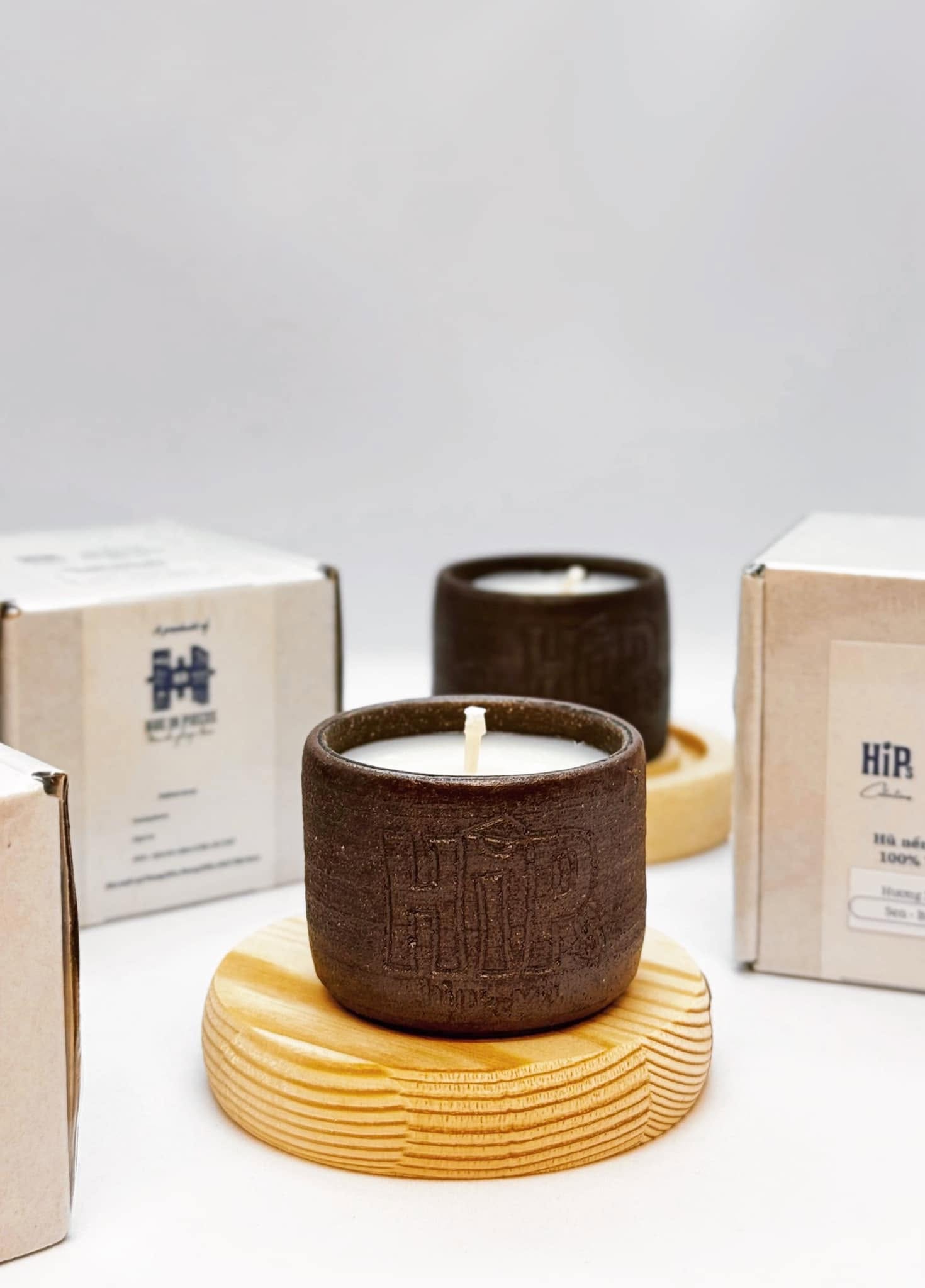 Nến thơm gốm Phước Tích