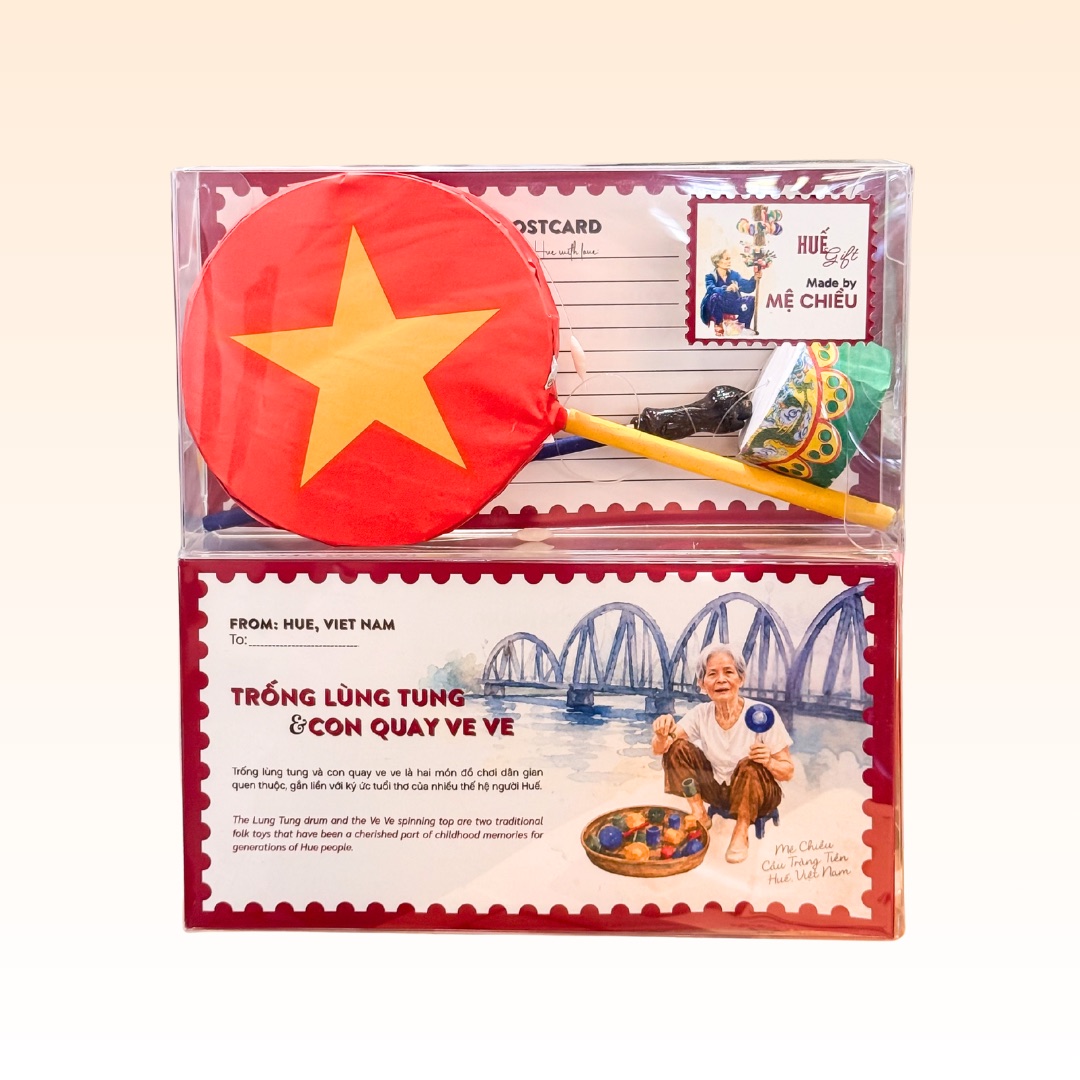 Bộ KIT Trống Lùng Tung & Con quay Ve Ve