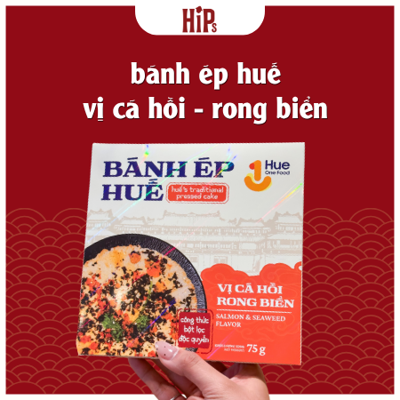 Bánh ép Cá Hồi Rong Biển