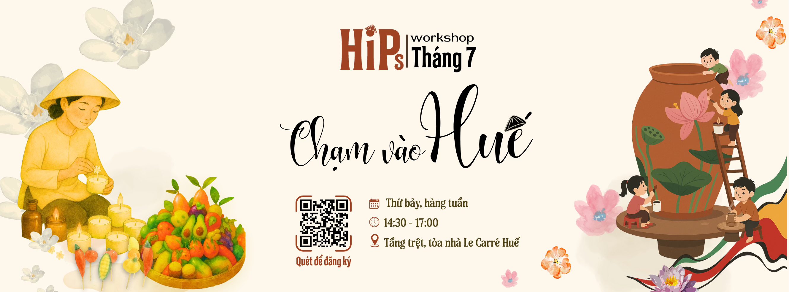 “Chạm vào Huế” – Khi Huế được nhào nặn từ tay và tim