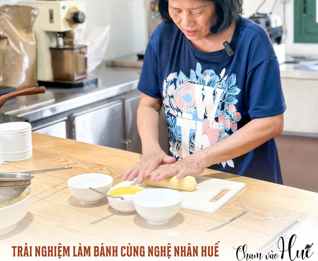 Workshop “Khu vườn nhiệt đới xứ Huế” – Chạm tay vào nghệ thuật làm bánh đậu xanh tạo hình