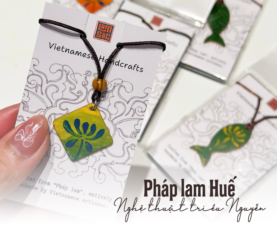 Pháp lam Huế – Lửa men thắp sáng vẻ đẹp vương triều